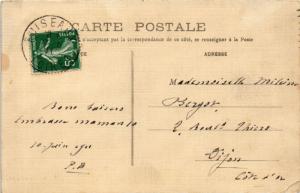 CPA PUISEAUX Route de BEAUMONT (607779)