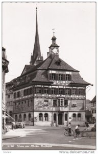 RP: Stein am Rhein, canton of Schaffhausen , Switzerland, 30-40s ; Rathaus