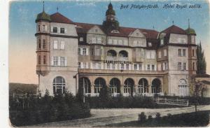 B78896  bad postyen Pistyan  grand hotel royal slovakia front/back image