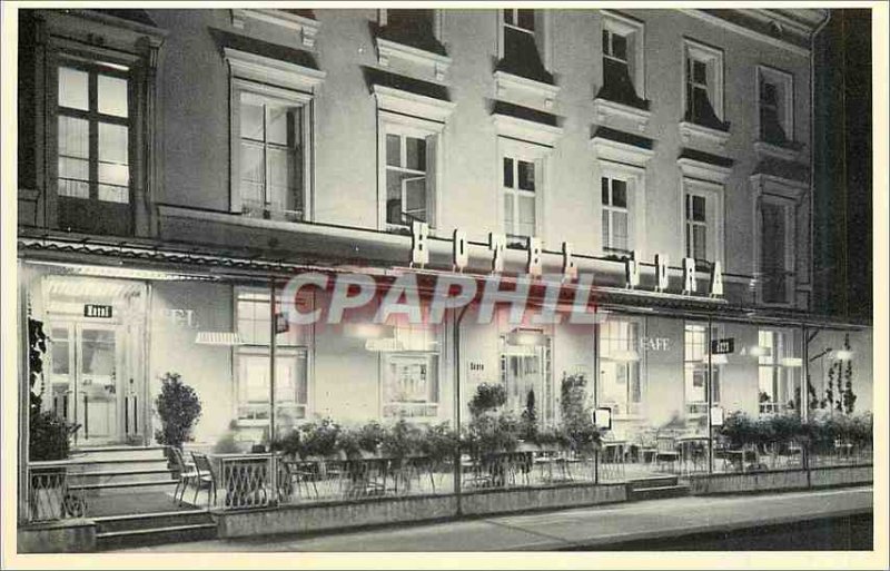 Postcard Modern Hotel Jura Basel Square Bale Station