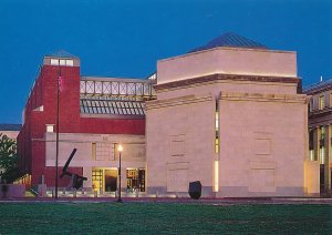 Holocaust Memorial Museum, Washington, DC - Night View at Eisenhower Plaza