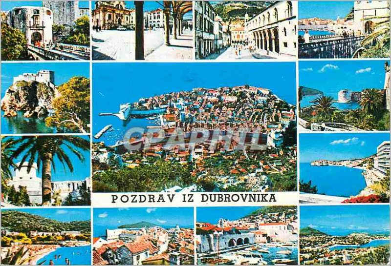 Postcard Modern Pozdrav Iz Dubrovnika