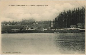 CPA La Seine Pittoresque DRAVEIL 18. Bords de la Seine (924480)