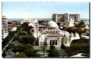 Modern Postcard Dakar The Cathedral and the building of the General Government