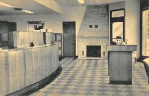 Sister Bay Wisconsin Station Interior Antique Postcard K77855