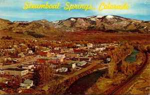 Colorado Steamboat Springs Aerial View