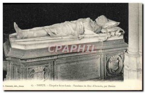 Old Postcard Dreux Chapelle Saint Louis Tomb Of Duke & # 39Aumale By Durois