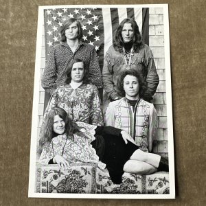 JANIS JOPLIN Postcard Photo by Lisa Law Big Brother & The Holding Company 1967