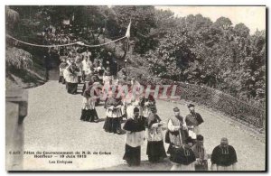 Old Postcard Coronation Fetes of Our Lady of Grace Honfleur Honfleur bishops ...