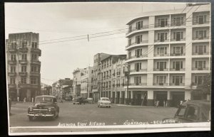 Mint Ecuador Real Picture Postcard Eloy Alfaro Avenue Guayaquil View