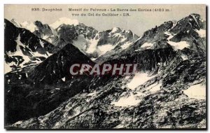 Old Postcard Dauphine Massif Du Pelvoux La Barre Des Ecrins View From Col Du ...