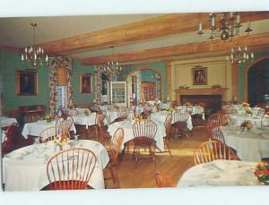 Unused Pre-1980 RESTAURANT SCENE Amherst Massachusetts MA hk4445