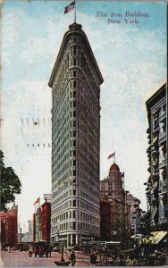 The Flatiron Building New York City Vintage Postcard C209