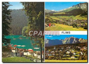 Postcard Modern Caumasee Flims