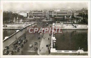 Modern Postcard Paris Strolling Vue Generale Place de la Concorde