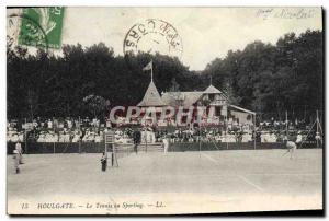 Old Postcard Houlgate Tennis Sporting