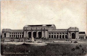 New Union Station Washington DC Washington DC c1908 Antique DB Postcard 1c