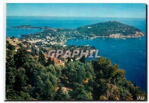 Modern Postcard The French Riviera Cap Ferrat and the bay of Villefranche sur...