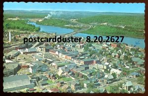 h3015 - CHAPLEAU Ontario Postcard 1966 Aerial View