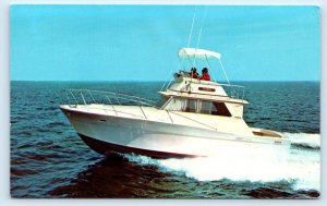 NEW GRETNA, NJ New Jersey ~ VIKING YACHT CO.  33 ft Cabin Cruiser 1972 Postcard