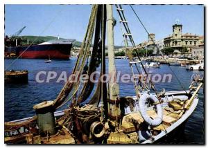 Modern Postcard La Ciotat The Port And The Mayor