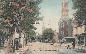 MECHANICSBURG, Pennsylvania, 1900-10s; Main Street
