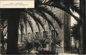 CPA Ajaccio Maison ou naquit Napoleon 1er CORSICA (1077614)