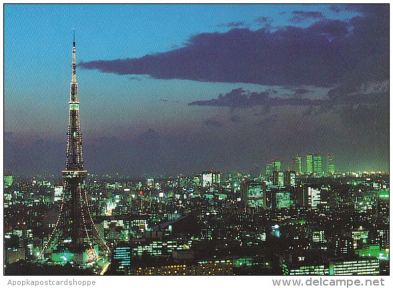 Japan Tokyo Grand View At Night