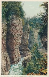 Ausable Chasm, Adirondacks, New York - Point Lookout - DB - Detroit Publishing