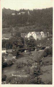 Czech Republic Brandýs nad Orlicí RPPC 06.72