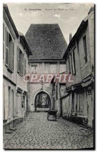 Postcard Old Goms Portal & # 39Hotel City