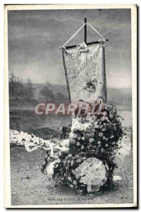 Old Postcard Fun Children Fete flowers Luchon