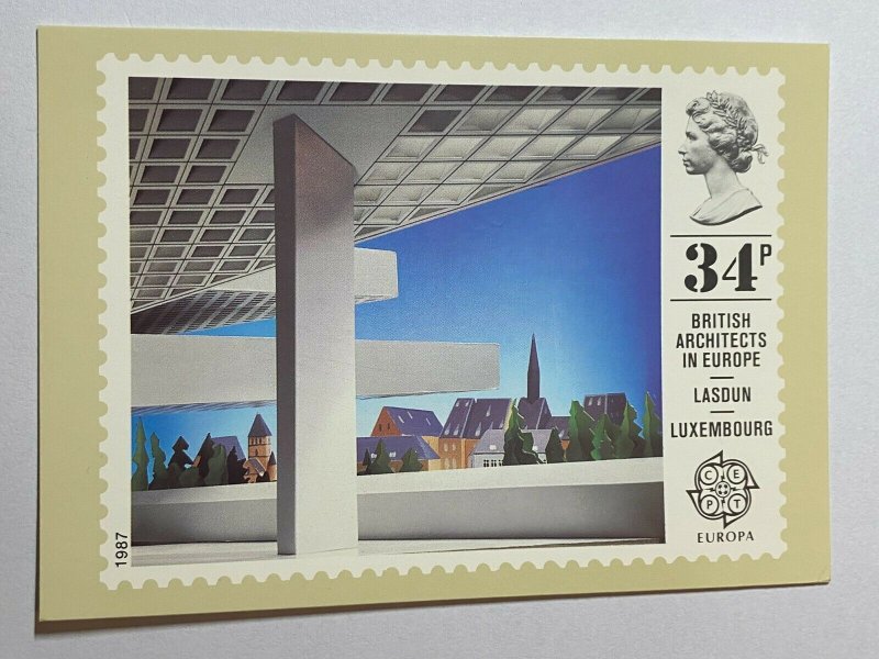 UNUSED ROYAL MAIL PHQ POSTCARD - BRITISH ARCHITECTS IN EUROPE    (KK3703) 