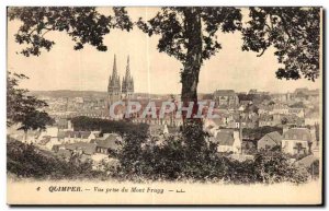 Old Postcard View from Mount Quimper Frugy