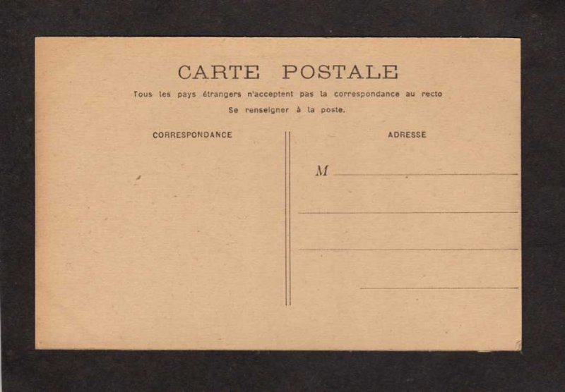 France Paris Place de la Concorde Vintage Postcard Carte Postale French