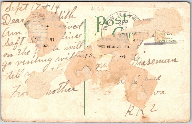 Sterling CO-Colorado, Multiple Church Methodist Baptist Presbyterian Postcard