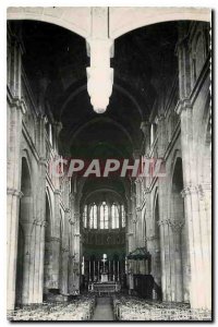 Old Postcard Beaune d'Interieur Approval Notre Dame church