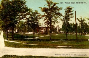 Canada - Quebec, Sherbrooke. Portland Square