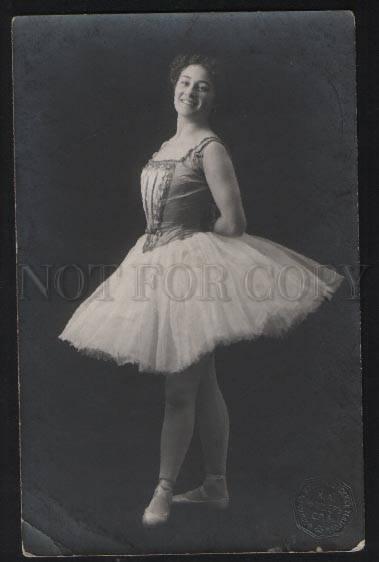 101942 SCHOLLAR Famous Russia BALLET Star DANCER vintage PHOTO