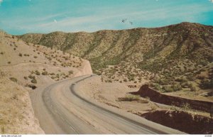 East of ALBUQUERQUE, New Mexico, PU-1966; U. S. Four Lane Highway through Tij...