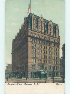 Divided-back HOTEL SCENE Buffalo New York NY AE2118