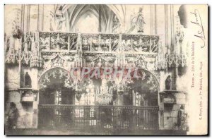 Postcard Old Troyes Jube De La Madeleine