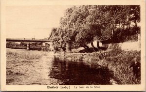 postcard Luxembourg - Diekirch - Le bord de la Sure - shore's edge