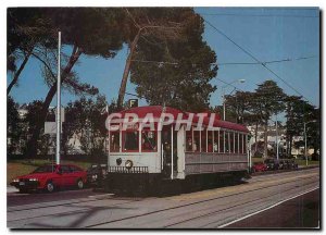 Postcard Modern San Francisco Municipal Railway Type A 1 shown at Balboa Park