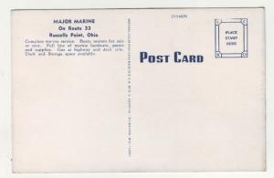 P541 JLs 1930-45 linen complete marine service majors marine russells pt ohio