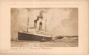 R.M.S. Caronia    Cunard Lines