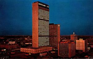 Texas Dallas Southland Center At Night