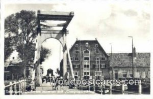 Zuiderzee museum met Compagniesbrug Enkhuizen Netherlands Unused 