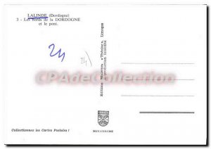 Postcard Modern Lalinde Les Bords De La Dordogne
