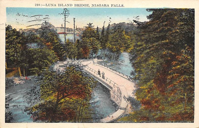 Luna Island Bridge Niagara Falls, New York NY